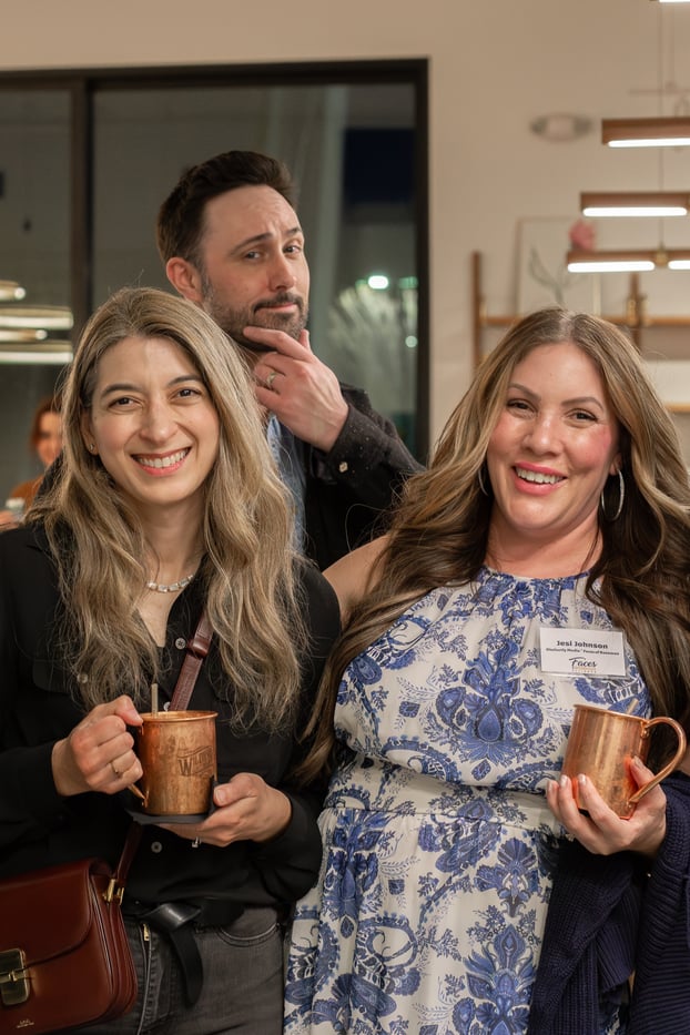 Guests at the Faces of Bozeman launch party